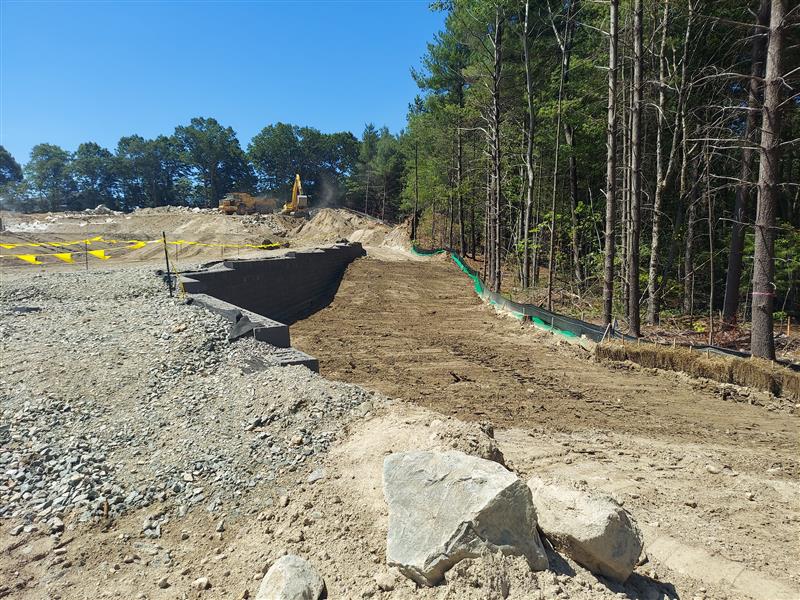 Industrial Developments Retaining Wall